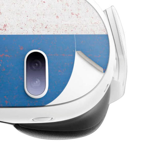 Slovenia Flag Distressed Meta Quest 3  Skin